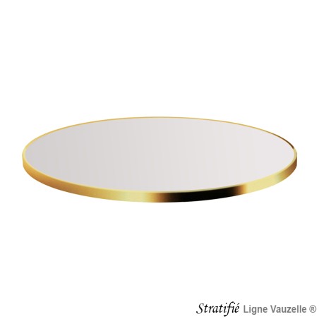 Plateau LUTECIA Stratifié-Cerclé LaitonBakélisé