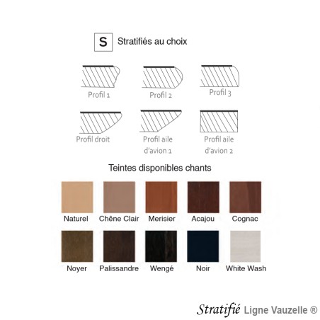 Plateau FLIGHT Stratifié / MDF