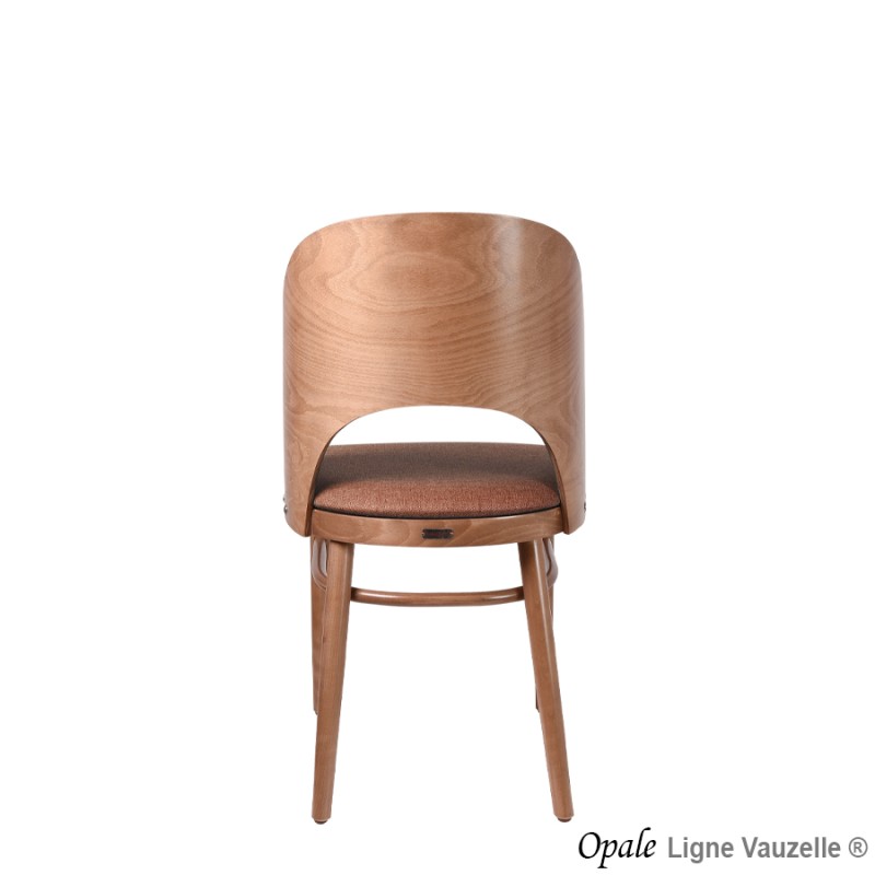 Chaise OPALE Galette et Dos Bois