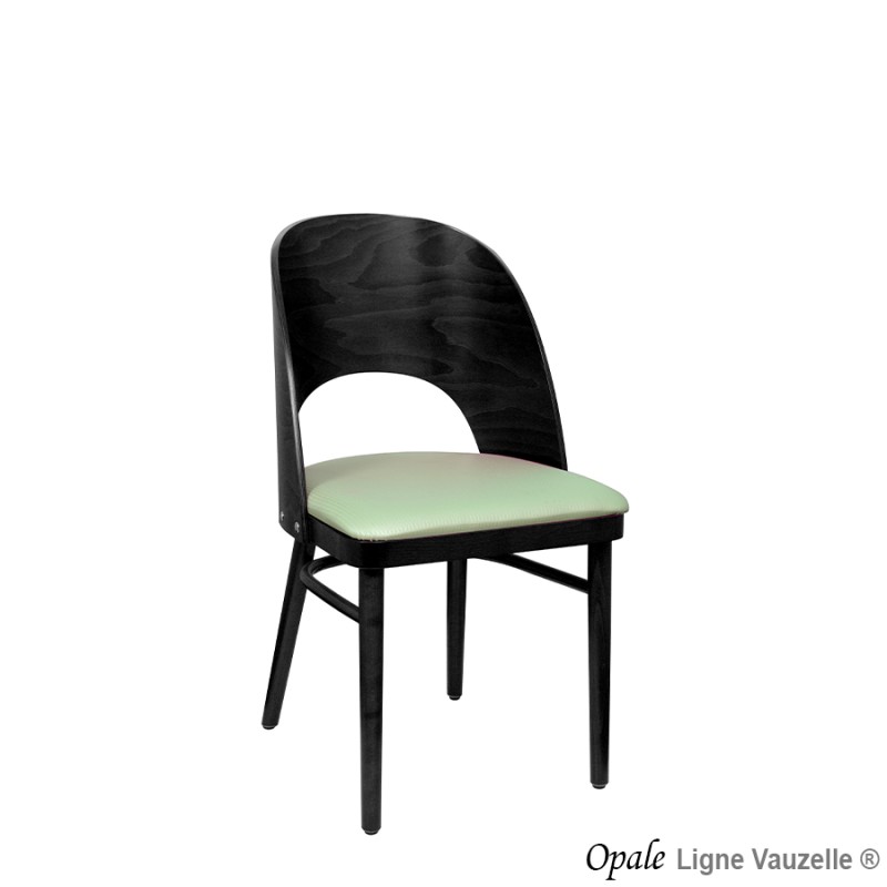 Chaise OPALE Galette et Dos Bois