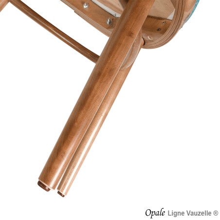 Chaise OPALE Galette et Dos Bois