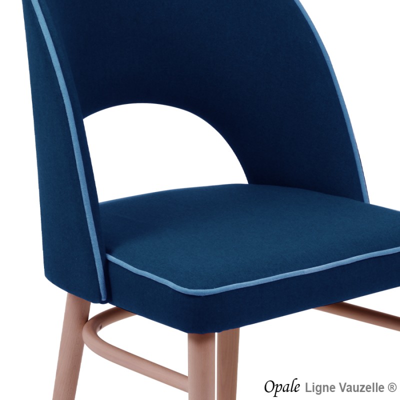 Chaise OPALE Assise Epaisse et Dos Garni