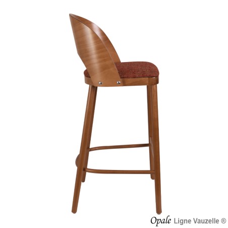 Tabouret OPALE Galette et Dos Bois