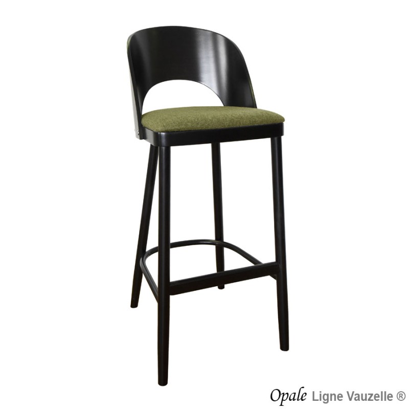 Tabouret OPALE Galette et Dos Bois