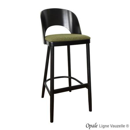 Tabouret OPALE Galette et Dos Bois