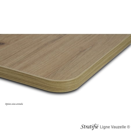 Plateaux MINNESOTA Stratifié Ep.30mm Chant ABS Ep.2mm