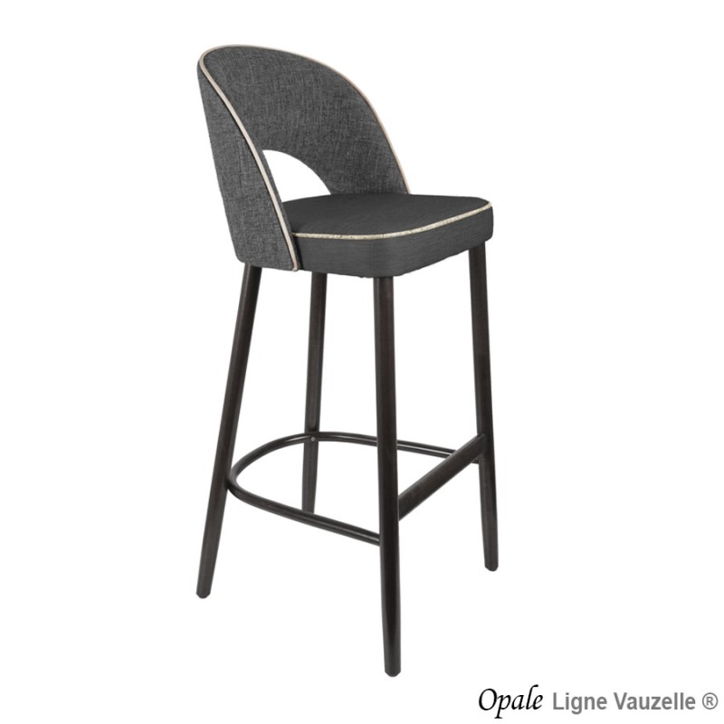 Tabouret OPALE Assise Epaisse et Dos Garni