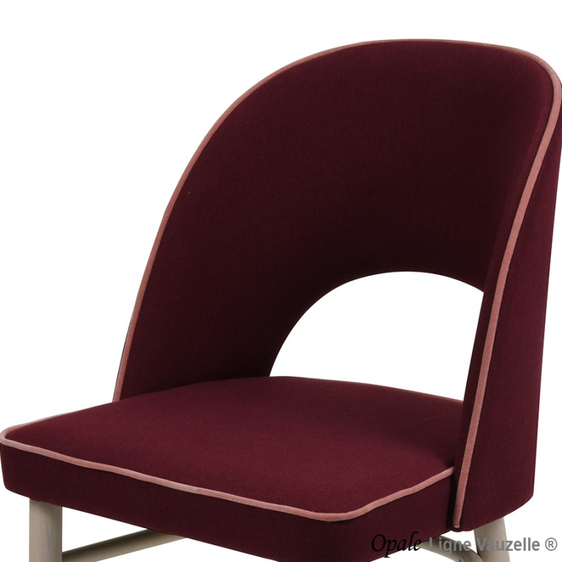 Tabouret OPALE Assise Epaisse et Dos Garni