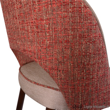 Tabouret OPALE Assise Epaisse et Dos Garni